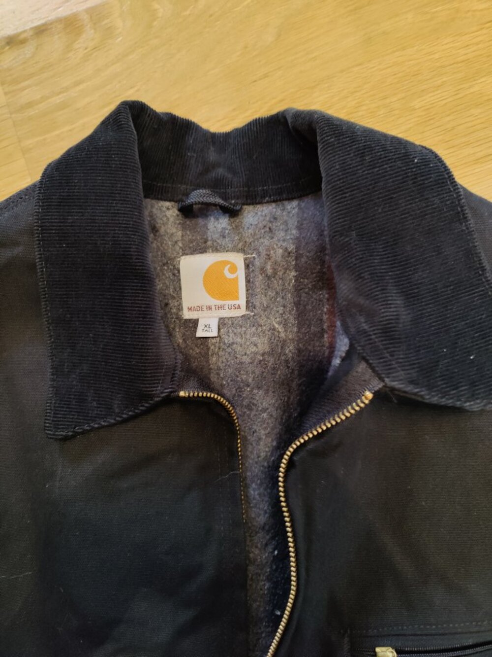 Carhartt XL Tall Detroit Duck J01 Jacket Black - Picture 11 of 11